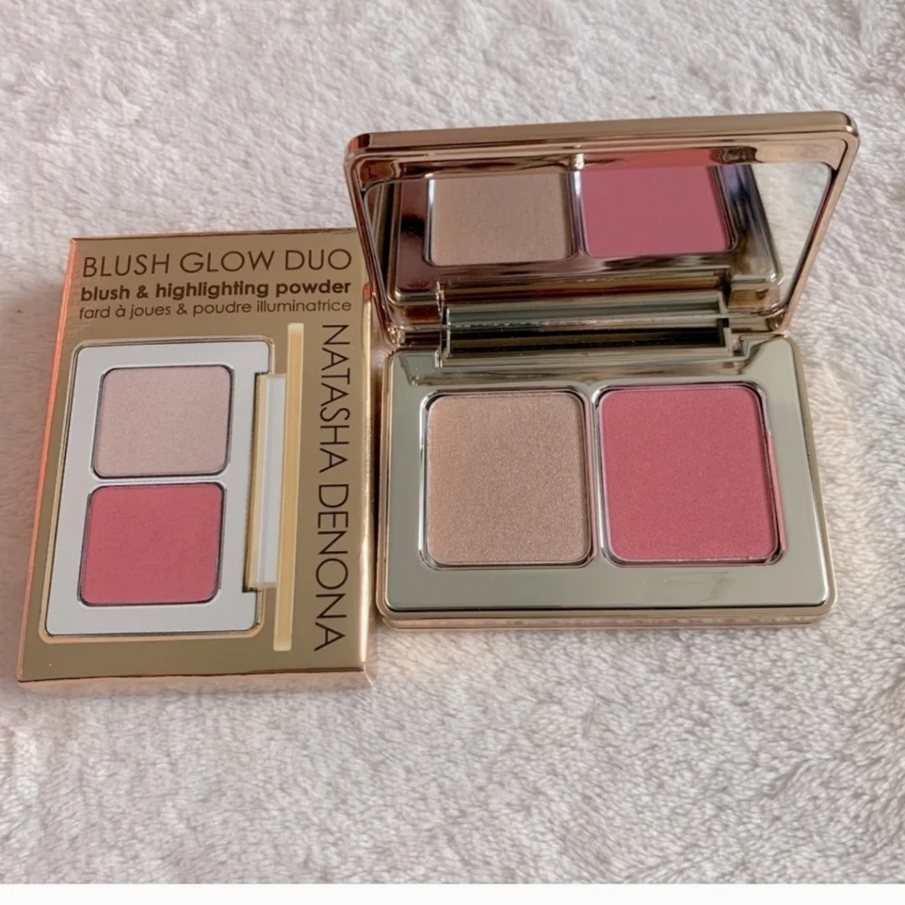 Natasha Denona Blush & Glow Duo Palette Highlighter & Blush BNIB